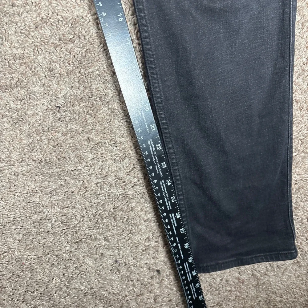 Abercrombie Fitch Langdon Slim Dark Wash Stretch‎ Jeans Mens 34W 32L